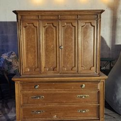 Solid Wood Dresser 