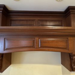 Custom Wood Range Hood 