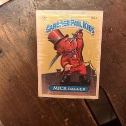 Garbage Pail  Kids Sealed Full Set Series 4 1986