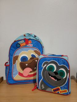 Disney Backpack And Lunch Bag