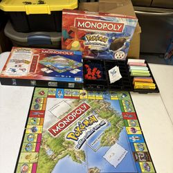 Pokemon Monopoly Kanto Edition. (READ DESCRIPTION)