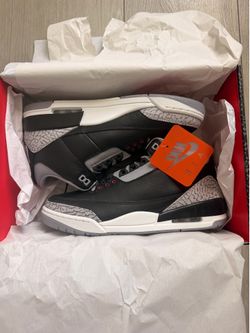 New Jordan cement 3 size 9