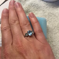 Marvel Blue Topaz Ring 