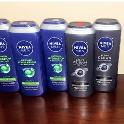 Men's Nivea Body Wash- $4 Each  X streets Ray and Higley