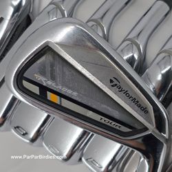 TayIorMade Rbladez Tour Iron Set 4-PW, AW Stiff