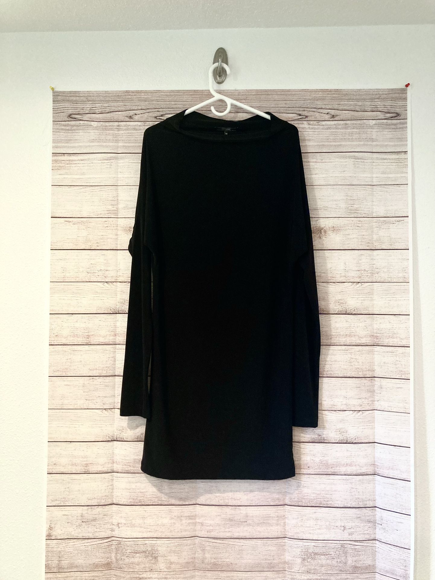 Norma Kamali Timeless All In One Black Dress 