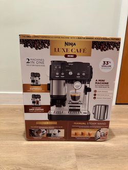 Brand New in Box- Ninja Luxe Café Mini Espresso & Coffee Maker (Unopened Box)