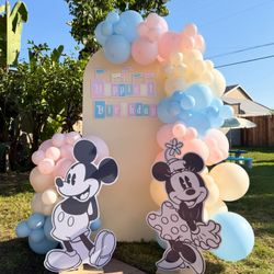 balloon garland, balloon arch
