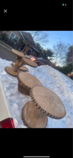 Rustic wood stands (Different prices) Starting at $25