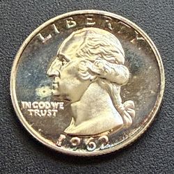 1962 Washington Quarter Proof