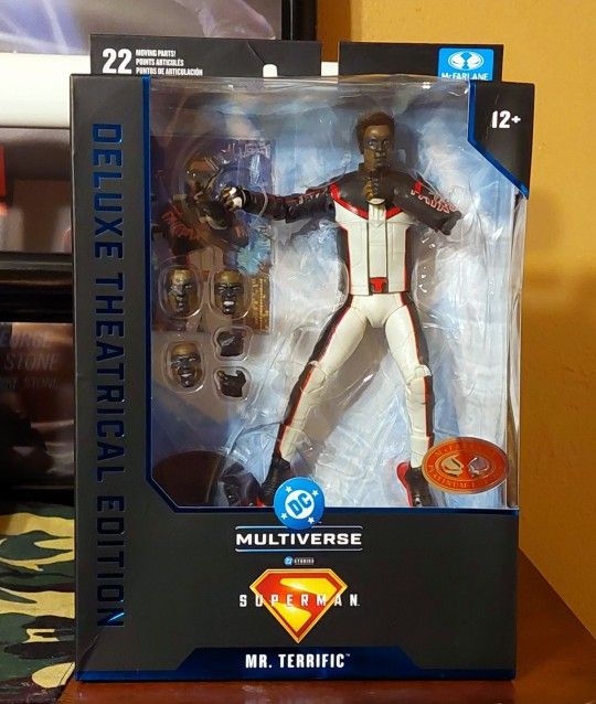 Mcfarlane DC Multiverse Mr. Terrific [Red Platinum] 