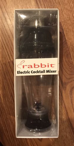 New in Box-RABBIT Electric Cocktail Mixer
