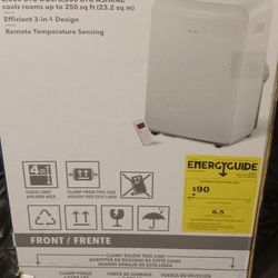 Insignia Portable Air Conditioner  New Comes With Remote Control 