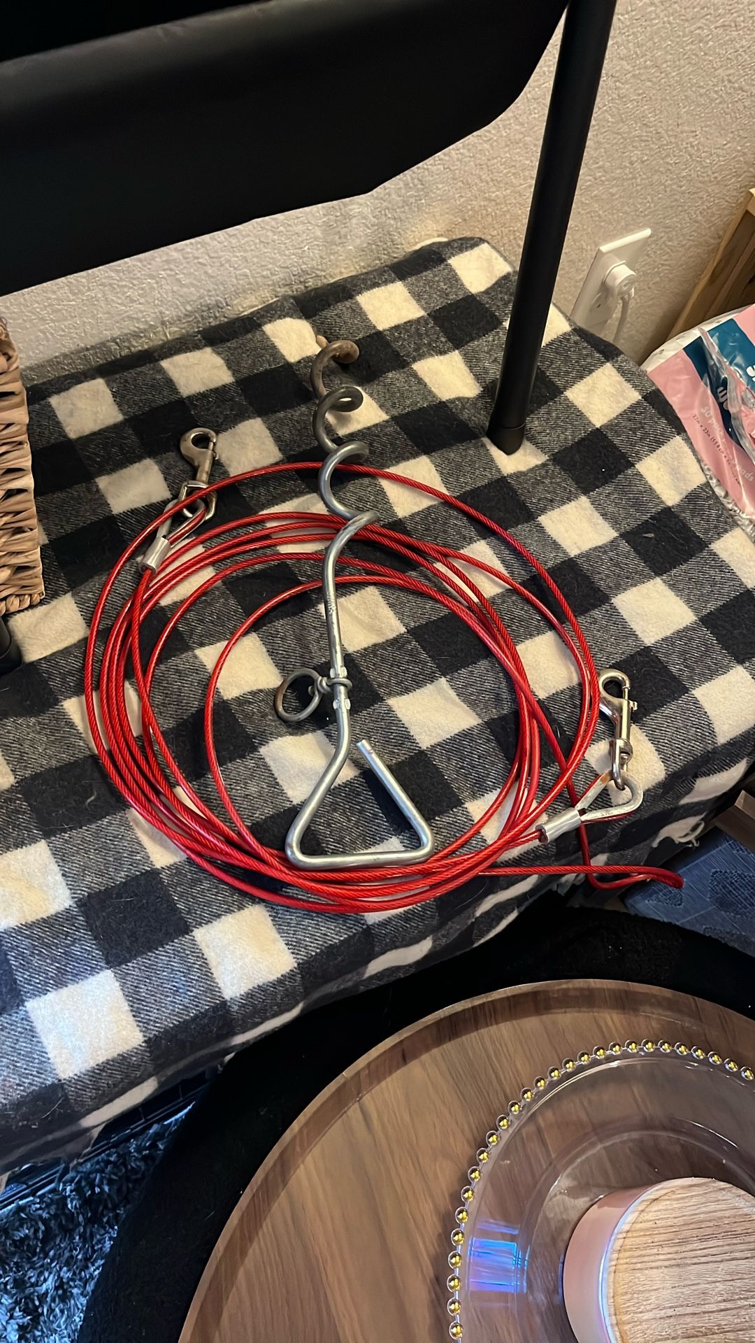Dog Tie Out Stake And Cable