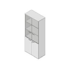 Book shelf with lower doors New in box