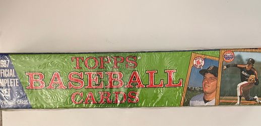 1987 tops full sealed set