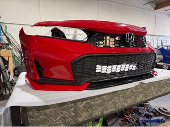 2025-2026 Honda Civic OEM Honda Bumper RED