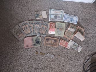 VERY OLD RUSSIAN MONEY