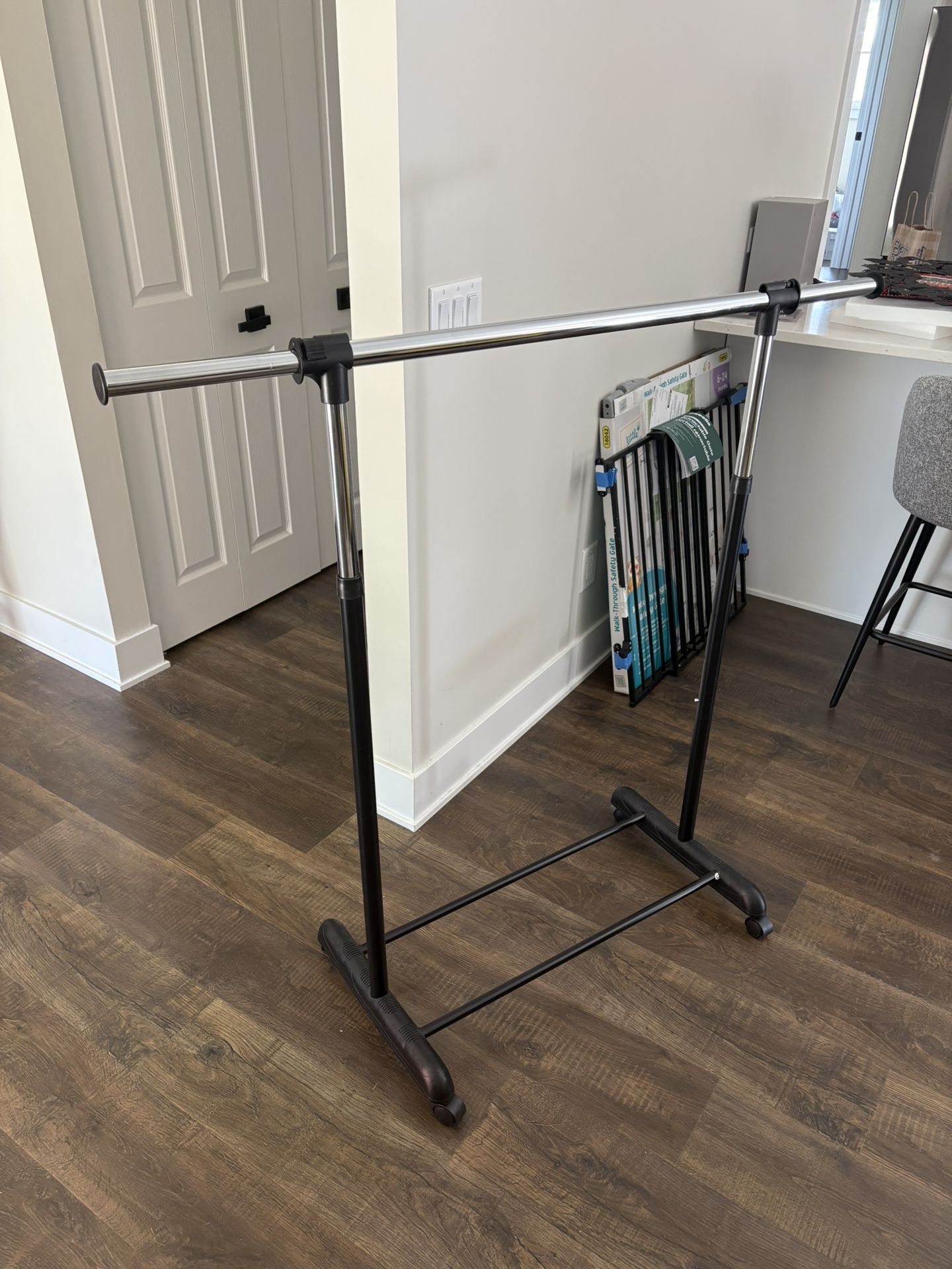 Clothing Rack With Wheels