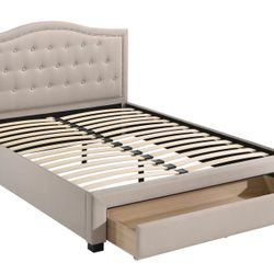 QUEEN BED & MATTRESS 