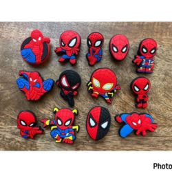 Spider-Man, croc charms bundle