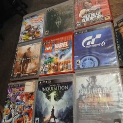 PS3 GAMES LOT-10 TOTAL