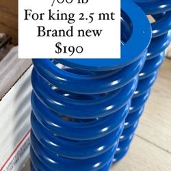 KING 700 LB springs For 2.5 Inch Mid Travel Tacoma Shocks 