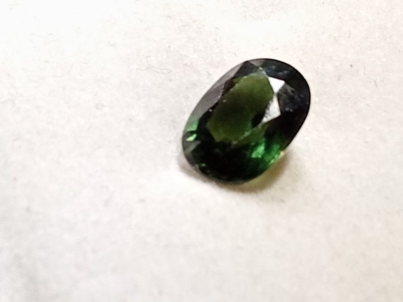 Green sapphire from thailand