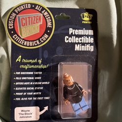 CITIZEN BRICK Premium Collectible WAYNE “the Block Johnson