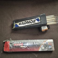 Welding Rods And Case