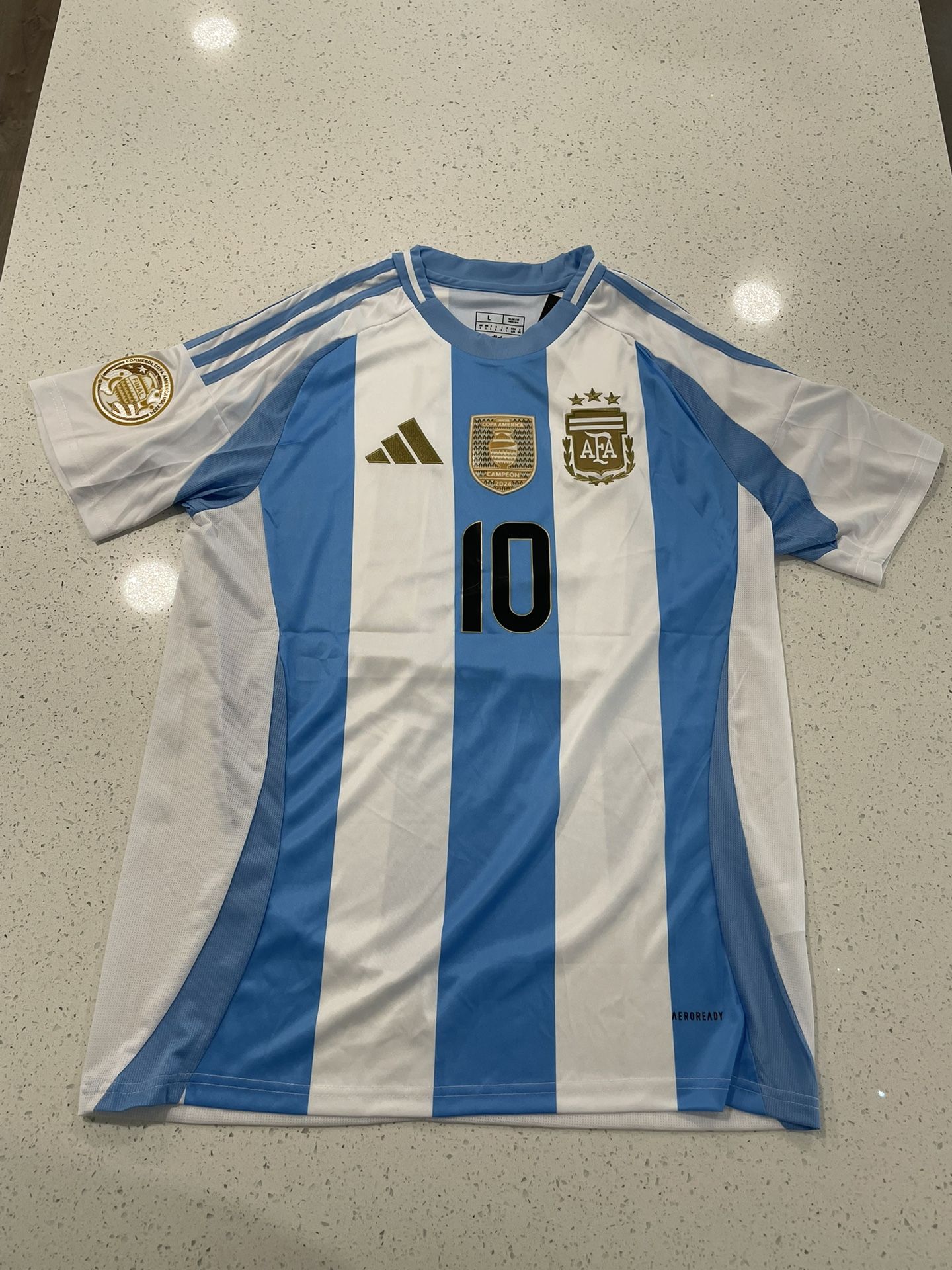 24' Argentina Home Jersey (Messi #10)