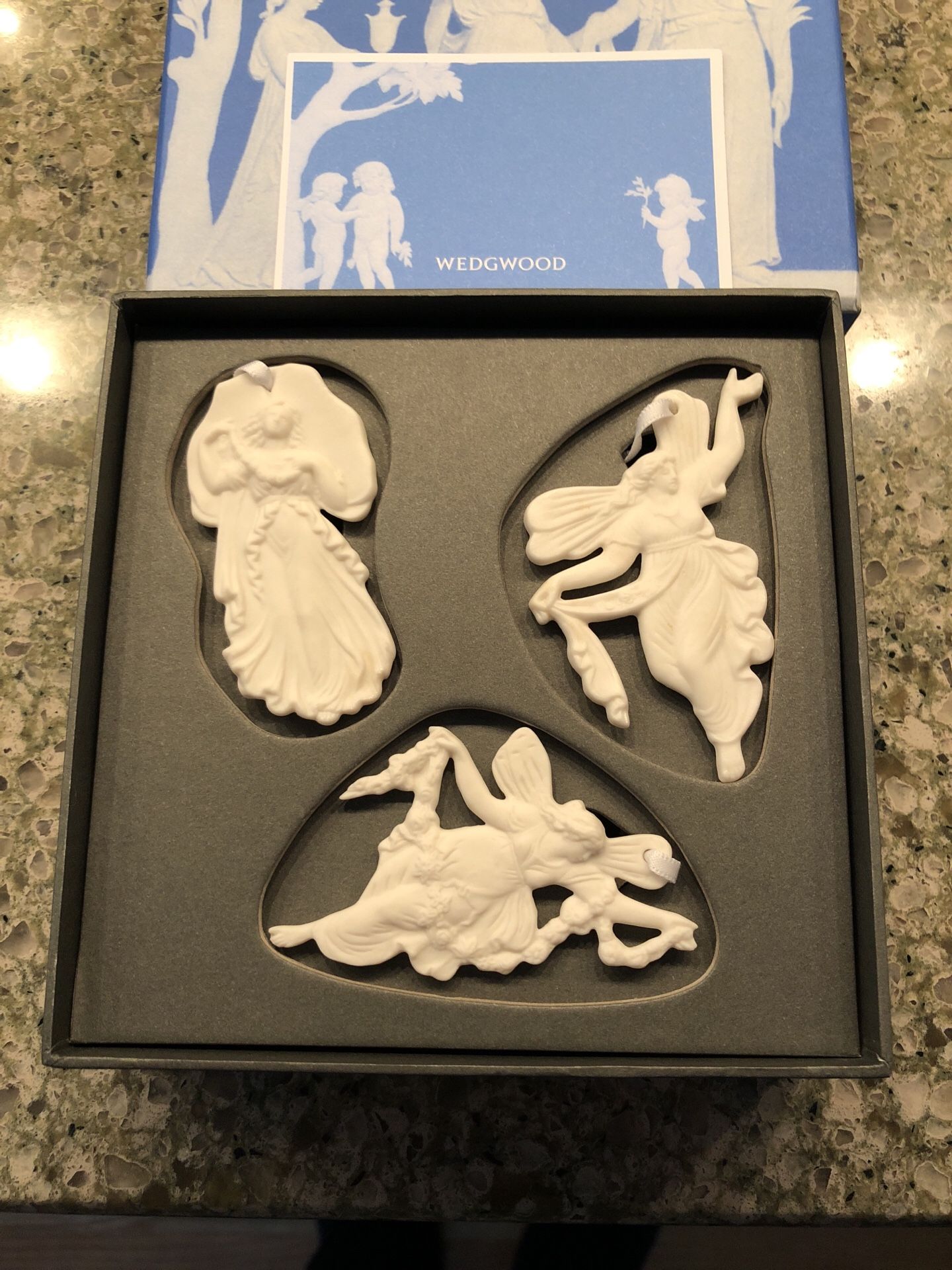 Wedgewood Porcelain Fairy Ornaments-3