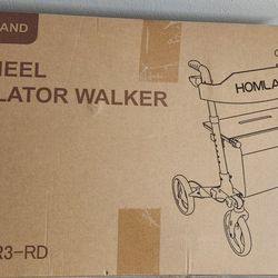 4 Wheel Rollator Walker 