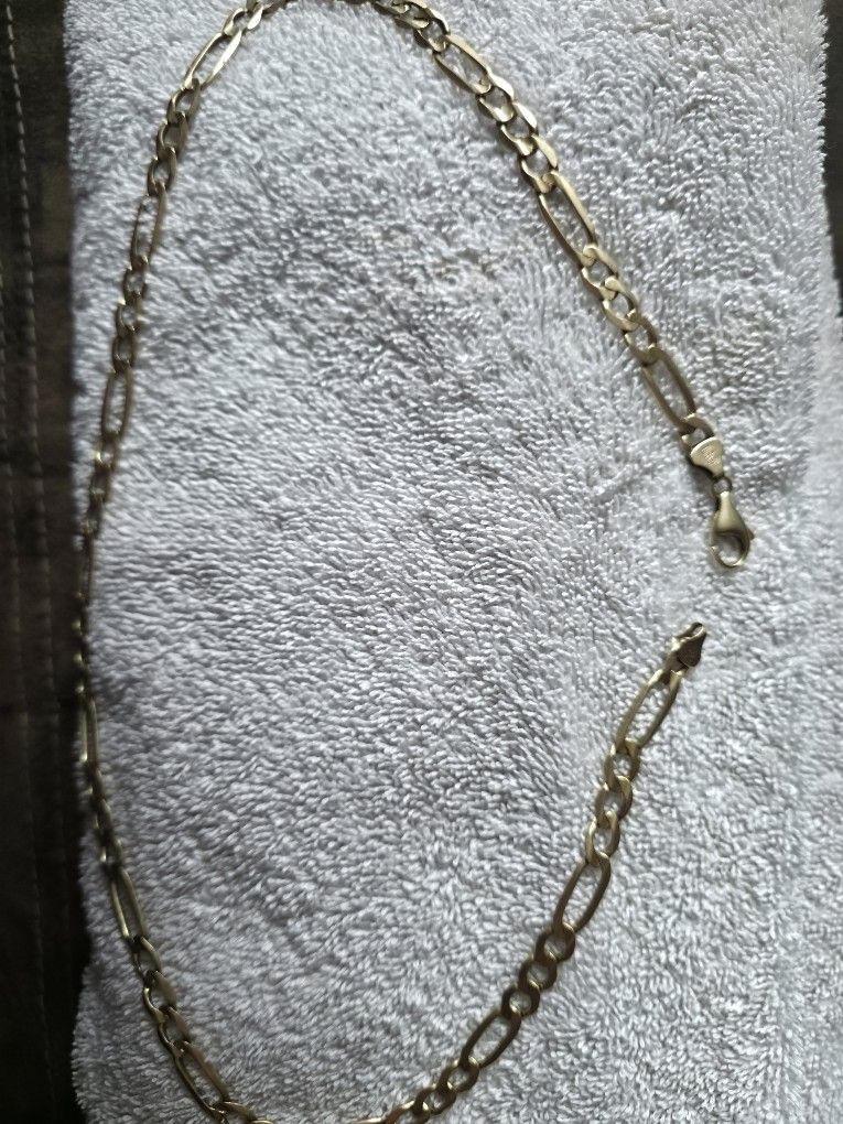10k Solid Gold Chain 1 Troy Oz