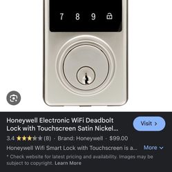 Honeywell Electronic Deadbolt Locks