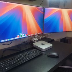 Apple Mac Mini Complete - Dual Displays - $280