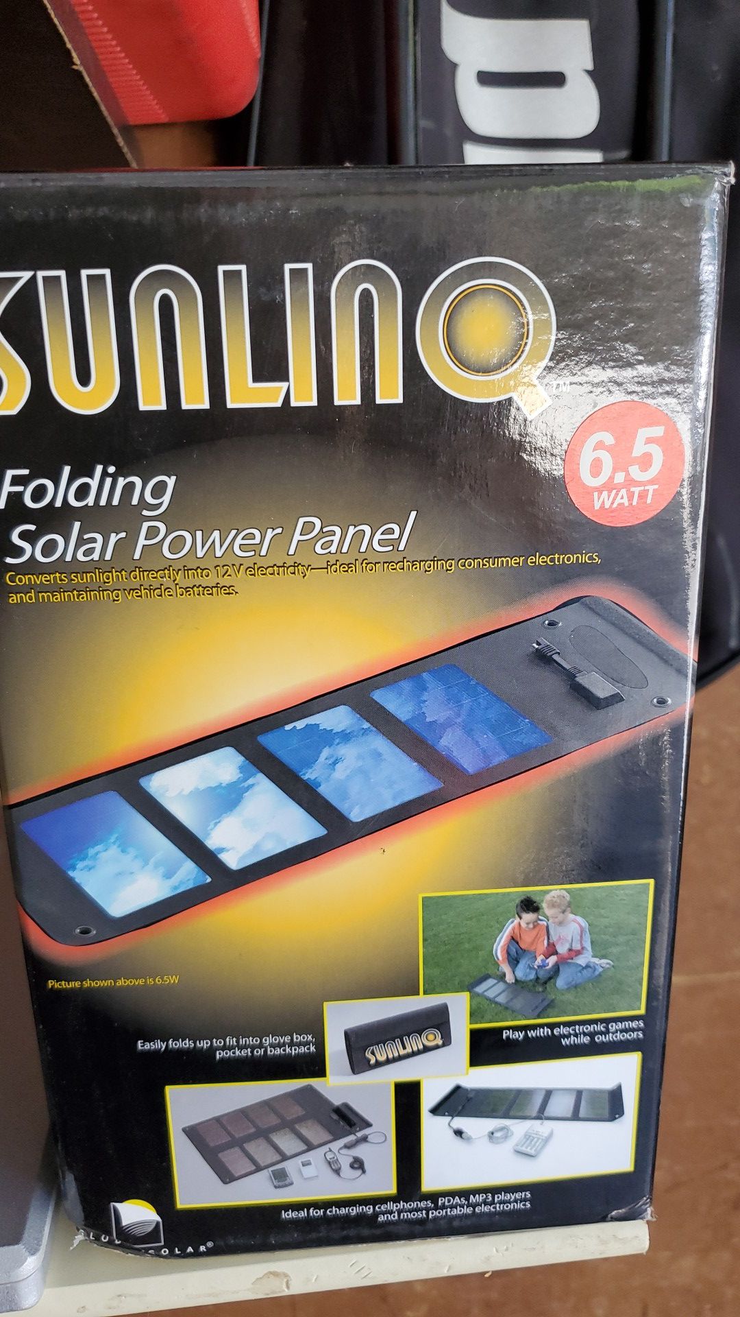 sunlinq folding solar power panel