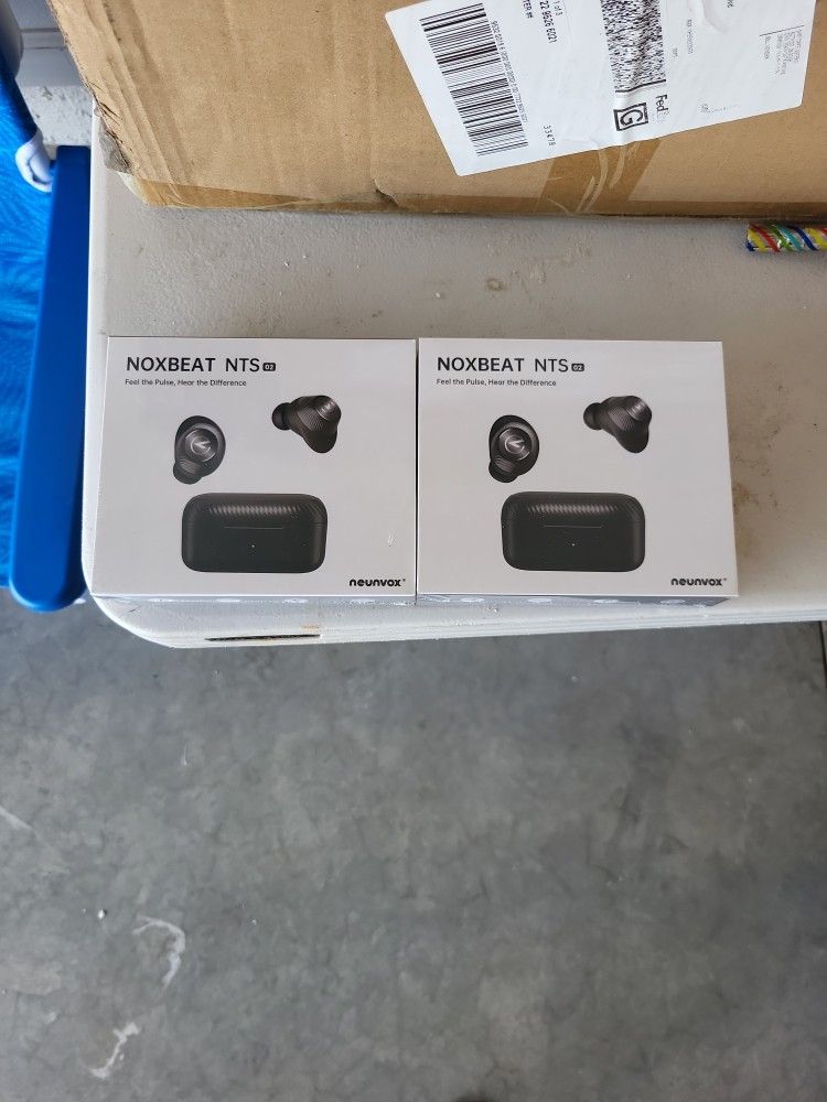 Wireless headphones.
