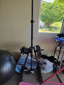 Standard Adjustable Weight Set: over 100lbs. (1.5s through 10s)