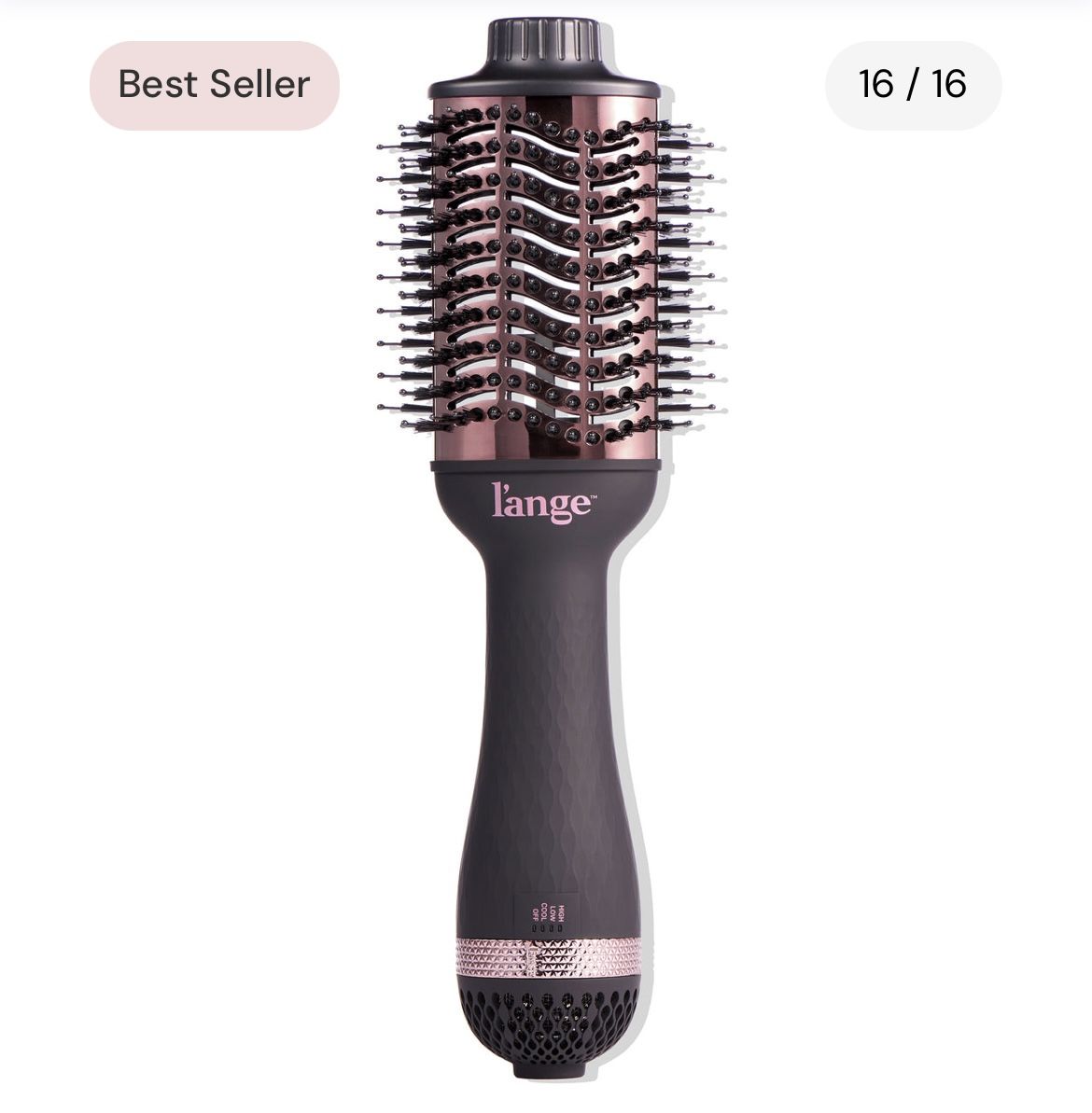 L’ange Le Volume 2-in-1 Titanium Brush Dryer 75mm