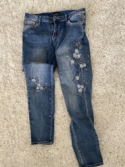 Size 28 women’s rhinestone jeans