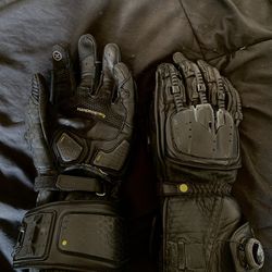 Knox gauntlet motorcycle Gloves 