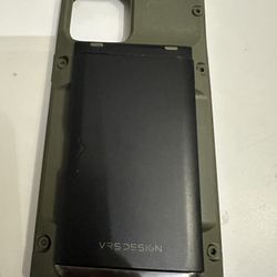 IPHONE 16 Pro Max Hard Case With Cards Storage - $15 