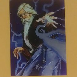 Star Wars 1996 Finest Topps #22 Joruus C'Baoth Imperial Command Refractor Movie Art Collectible Vintage Trading Card Chrome