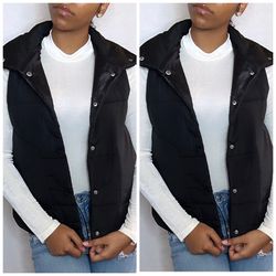 Puffer Vest Black