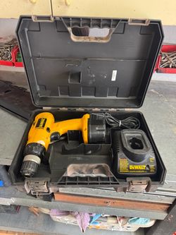DeWalt Cordless Drill with Charger and Case
