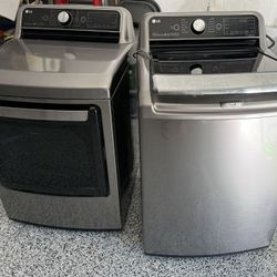 LG Washer And GAS Dryer