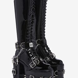Dolls Kill (death Note Edition) Boots $100