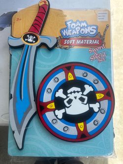Foam weapons-soft material-sword and shield set