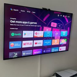 55 inch Hisense smart tv  4K